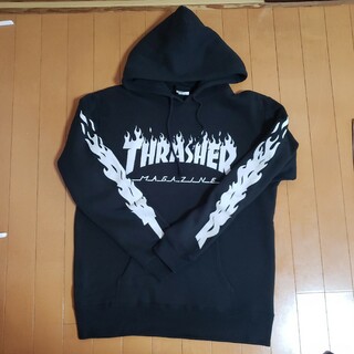 スラッシャー(THRASHER)のTHRASHER　FLAME　パーカー(パーカー)