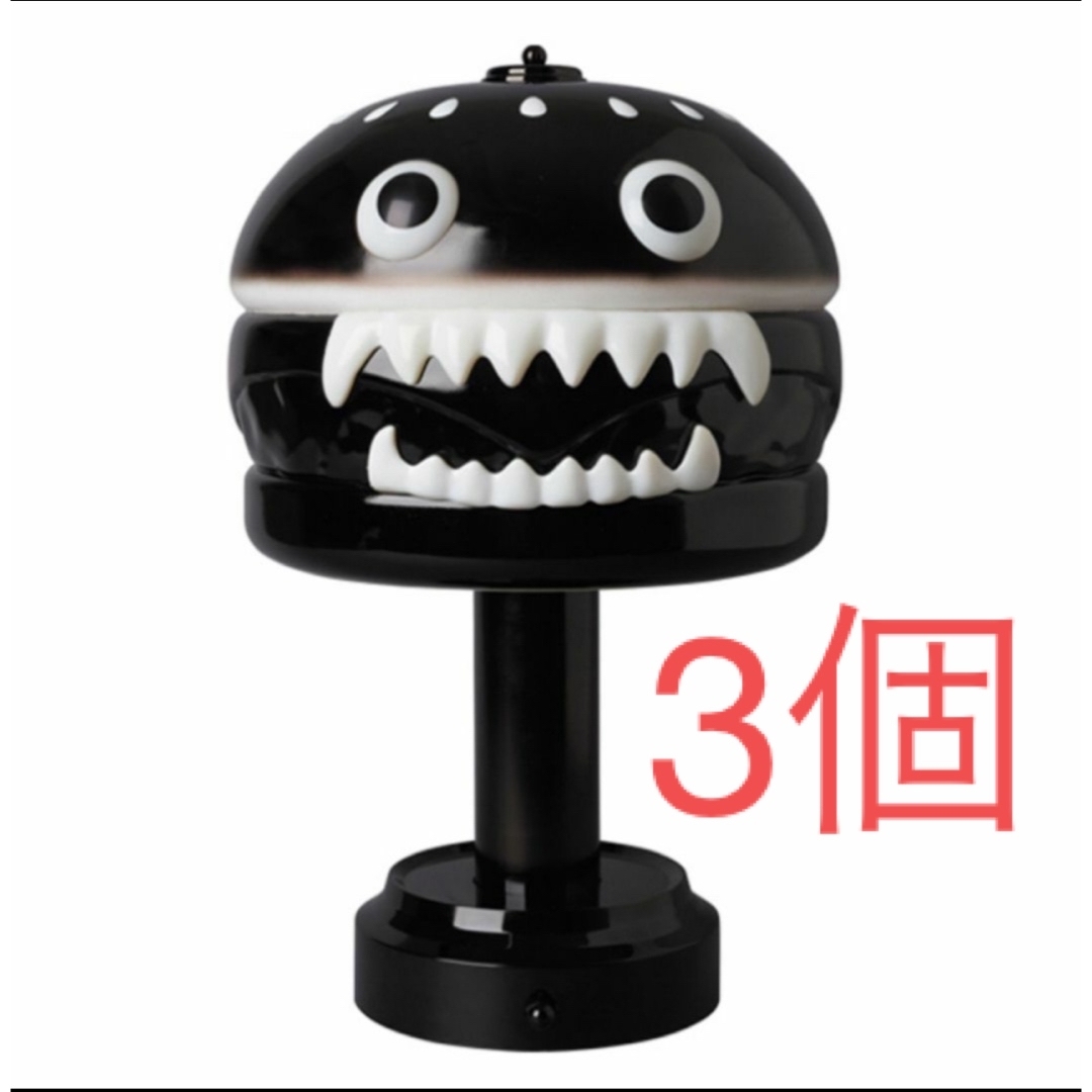 UNDERCOVER(アンダーカバー)のUNDERCOVER HAMBURGER LAMP  インテリア/住まい/日用品のライト/照明/LED(テーブルスタンド)の商品写真