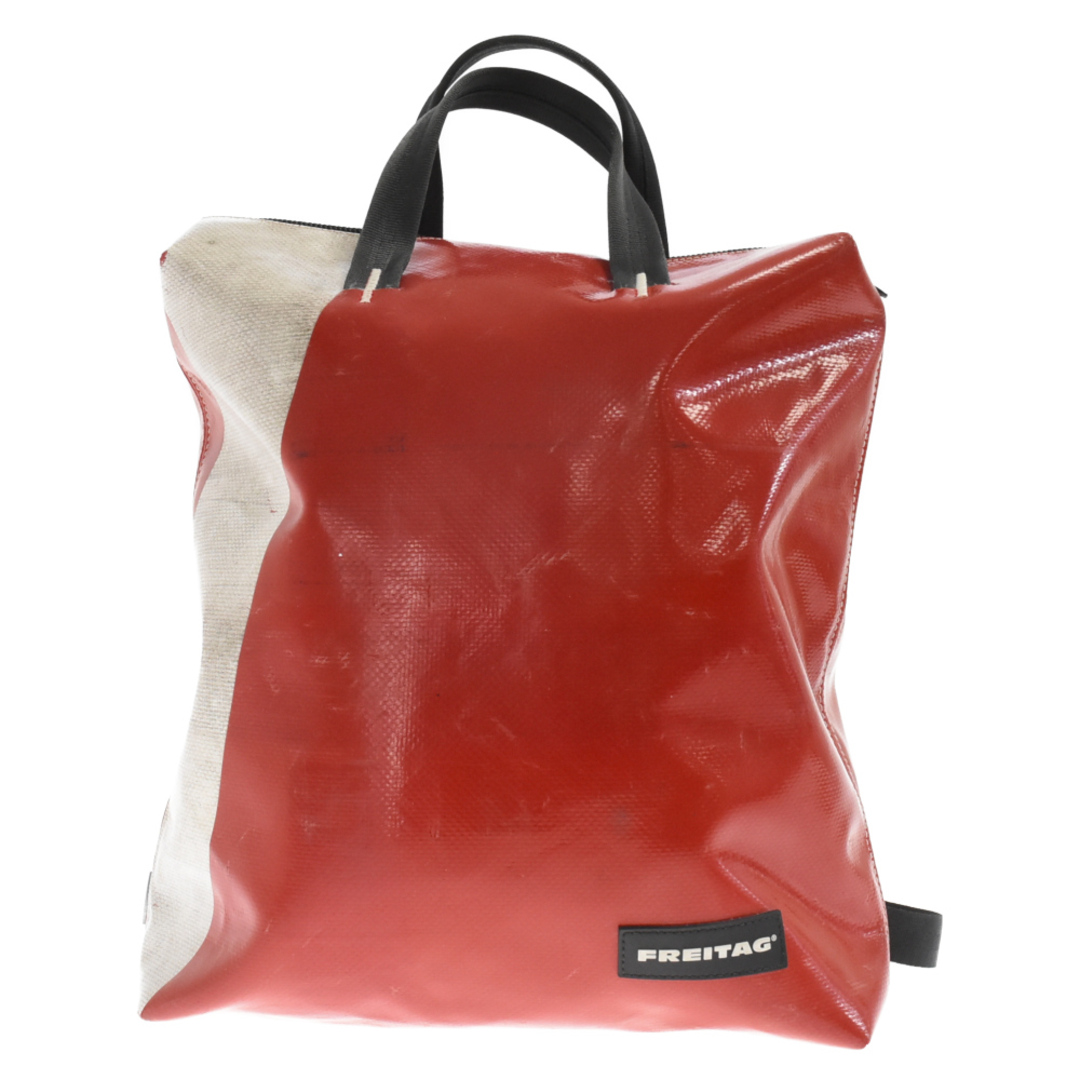 FREITAG(フライターグ)のFREITAG フライターグ F201 PETE Tote Bag 防水シート再構築 2WAY バックパック レッド メンズのバッグ(バッグパック/リュック)の商品写真