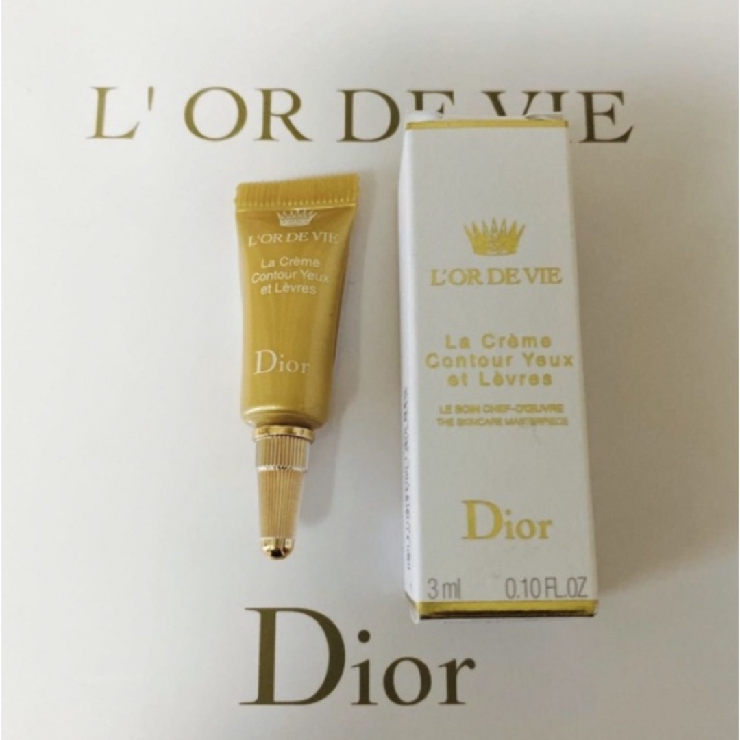 Christian Dior(クリスチャンディオール)のディオール オー・ド・ヴィ ユー エ レーヴル 3ml 新品未開封 コスメ/美容のスキンケア/基礎化粧品(アイケア/アイクリーム)の商品写真