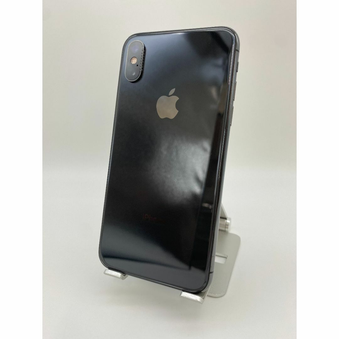 055 iPhoneXS 256GB スペースグレイ/新品バッテリー/シムフリー スマホ/家電/カメラのスマートフォン/携帯電話(スマートフォン本体)の商品写真