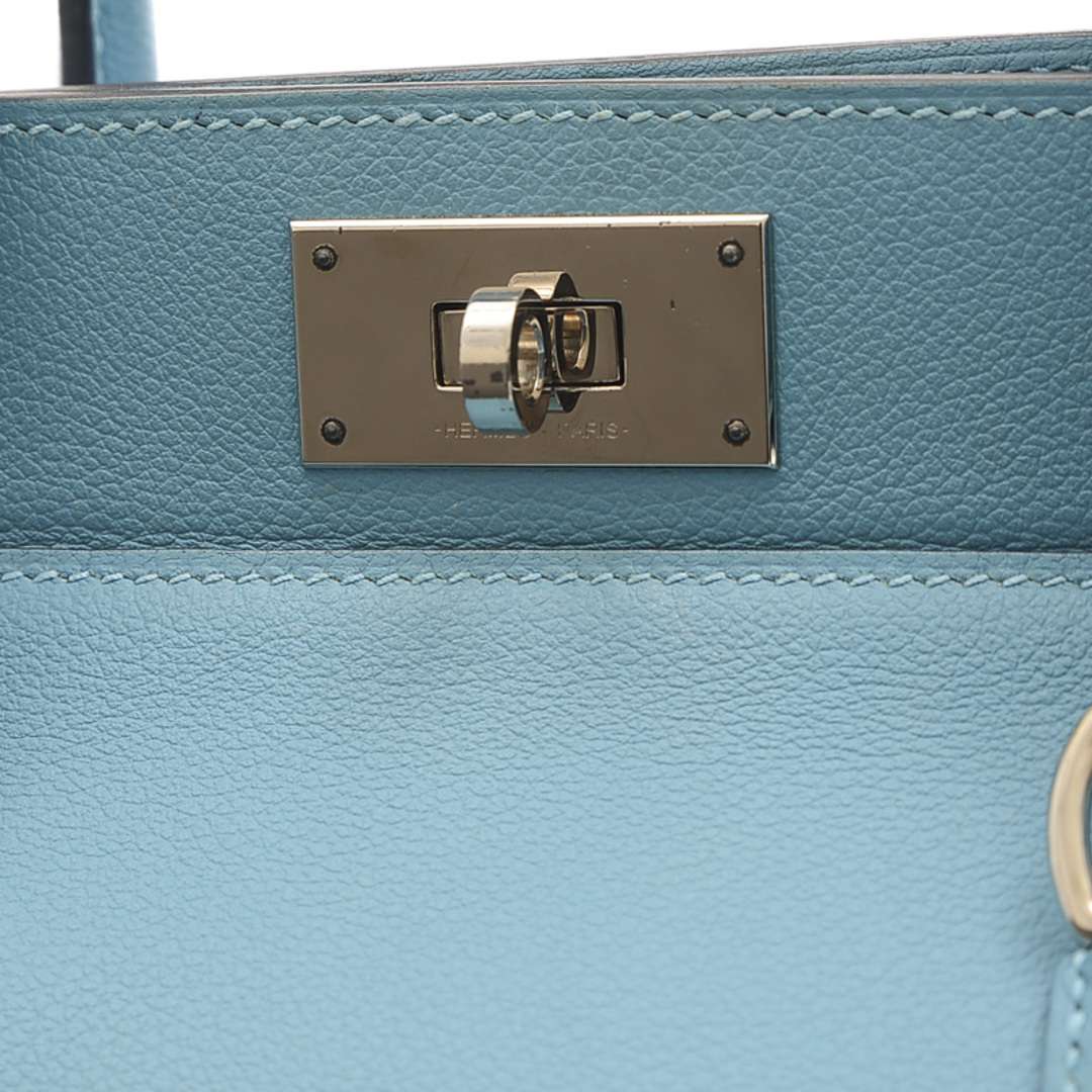 Hermes(エルメス)のエルメス ツールボックス20 エバーカラー ブルーノール シルバー金具 Y刻印 レディースのバッグ(ショルダーバッグ)の商品写真