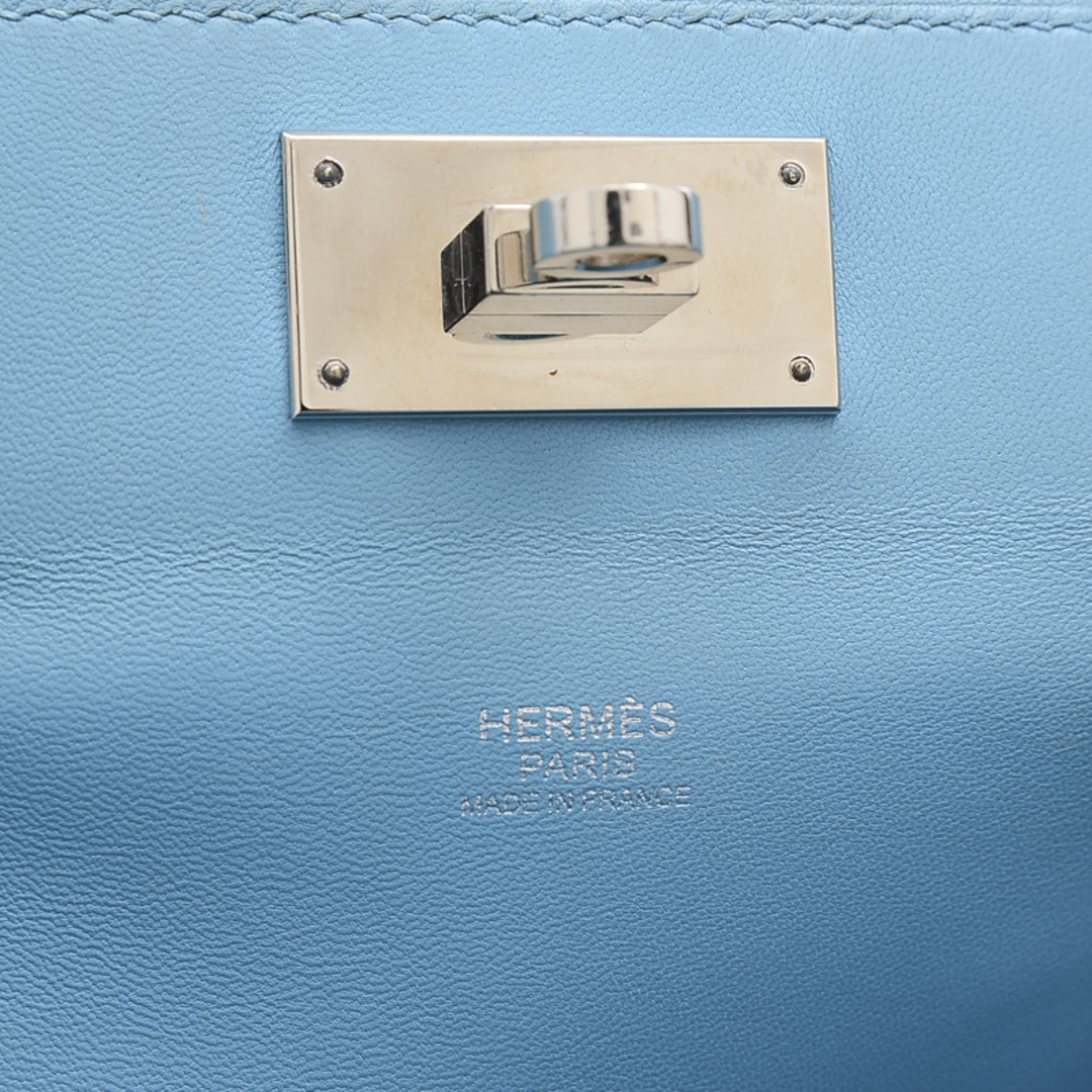 Hermes(エルメス)のエルメス ツールボックス20 エバーカラー ブルーノール シルバー金具 Y刻印 レディースのバッグ(ショルダーバッグ)の商品写真