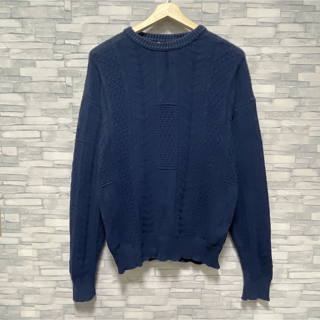 ニット/セーターUSA製　90s Claiborne Design Knit ヴィンテージ