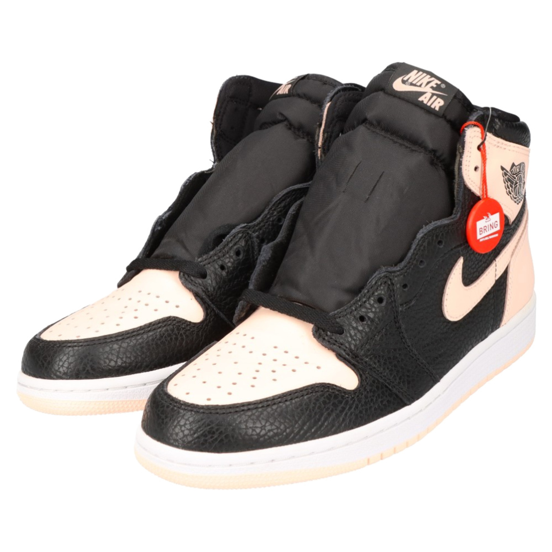 NIKE(ナイキ)のNIKE ナイキ AIR JORDAN 1 RETRO HIGH CRIMSON TINT 555088-081 エアジョーダン1 レトロ ハイスニーカー クリムゾンティント ブラック/ピンク US9.5/27.5cm メンズの靴/シューズ(スニーカー)の商品写真