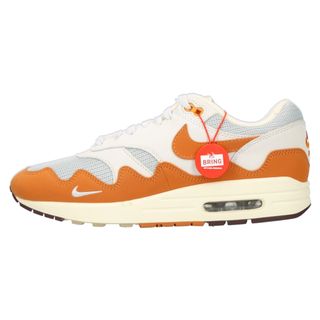 ナイキ(NIKE)のNIKE ナイキ ×Patta Air Max 1 Monarch DH1348-001×パタ エアマックス1 モナーク ローカットスニーカーオレンジ/ホワイト US8.5/26.5cm(スニーカー)