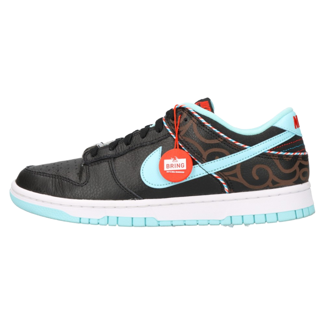 10センチ甲NIKE ナイキ DUNK LOW RETRO SE Barber Shop Black DH7614-001 ダンクロー レトロ バーバーショップ ローカットスニーカー ブラック US8/26cm