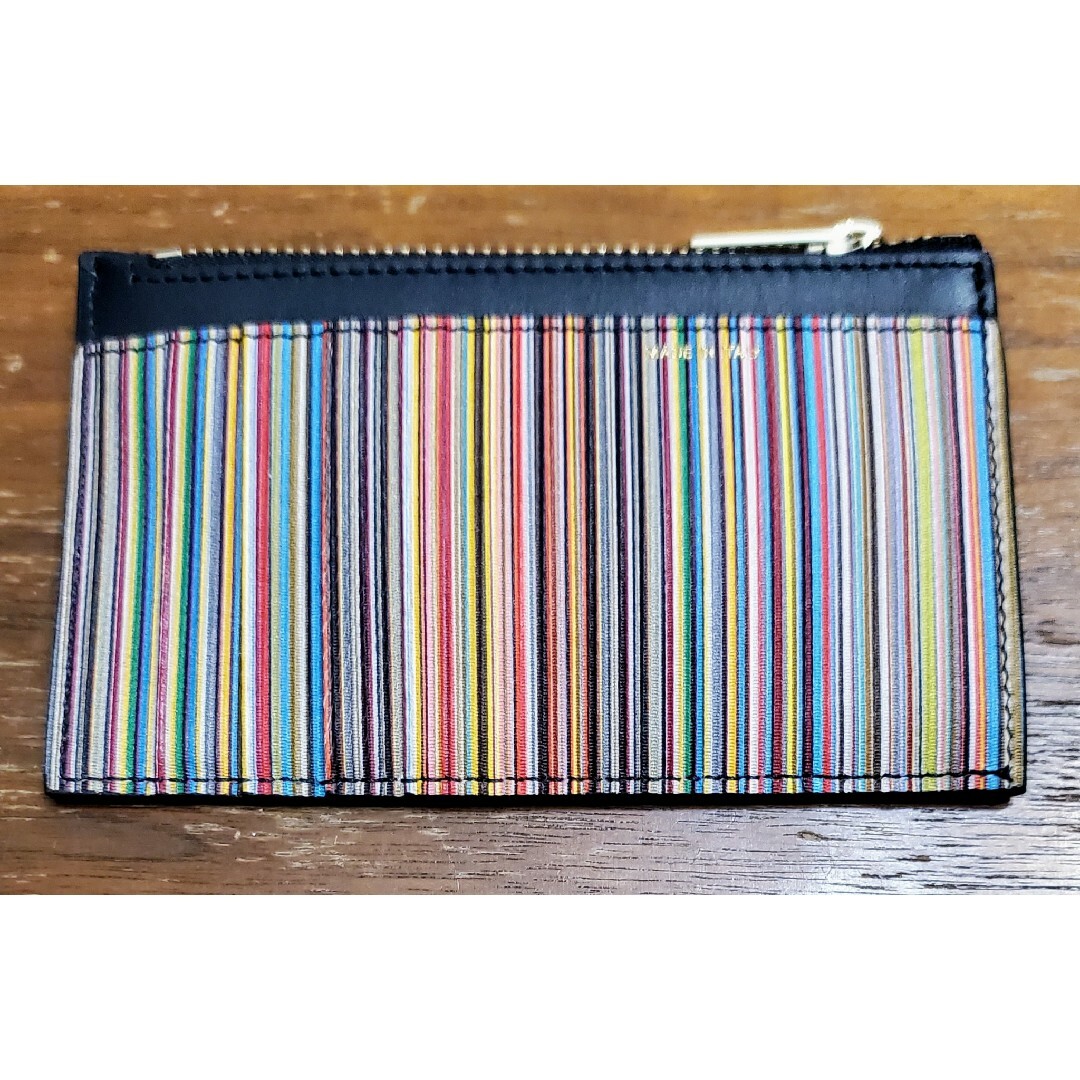 ポールスミス 新品 メンズ フラグメントケース(マルチカラー/ブラック)