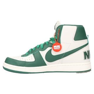 ナイキ(NIKE)のNIKE ナイキ TERMINATOR HIGH NOBLE GREEN FD0650-100 ターミネーター ハイカットスニーカー US10/28cm グレー/グリーン(スニーカー)