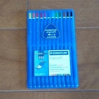 ステッドラー(STAEDTLER)のステッドラーエルゴソフトアクェレル水彩色鉛筆 156 SB12 65743(ペン/マーカー)