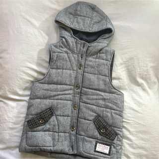 Harris Tweed - 【美品】Harris Tweed×しまむら　フード付ベスト