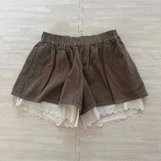 ナチュラルクチュール(natural couture)のnatural couture ナチュラルクチュール　ショートパンツ　カーキ(ショートパンツ)