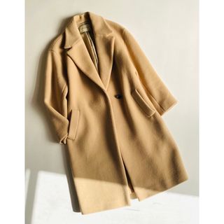 ユナイテッドアローズ(UNITED ARROWS)のUNITED ARROWS 二重織 ビッグ チェスターコート 日本製(チェスターコート)