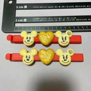 東京ディズニーリゾート　袋止めクリップ　ミッキーミニー(キャラクターグッズ)