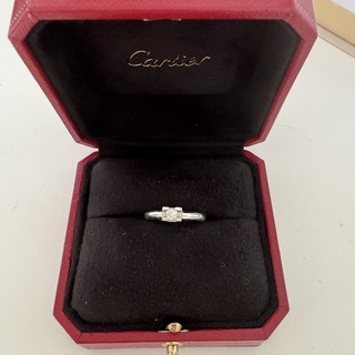 カルティエ(Cartier)の美品　カルティエ　ダイヤモンドリング(リング(指輪))
