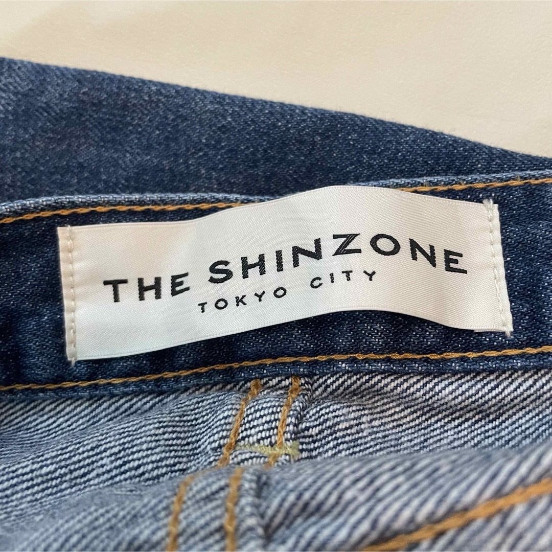 Shinzone - THE SHINZONE キャロットデニム 34 BLUE の通販 by むさし