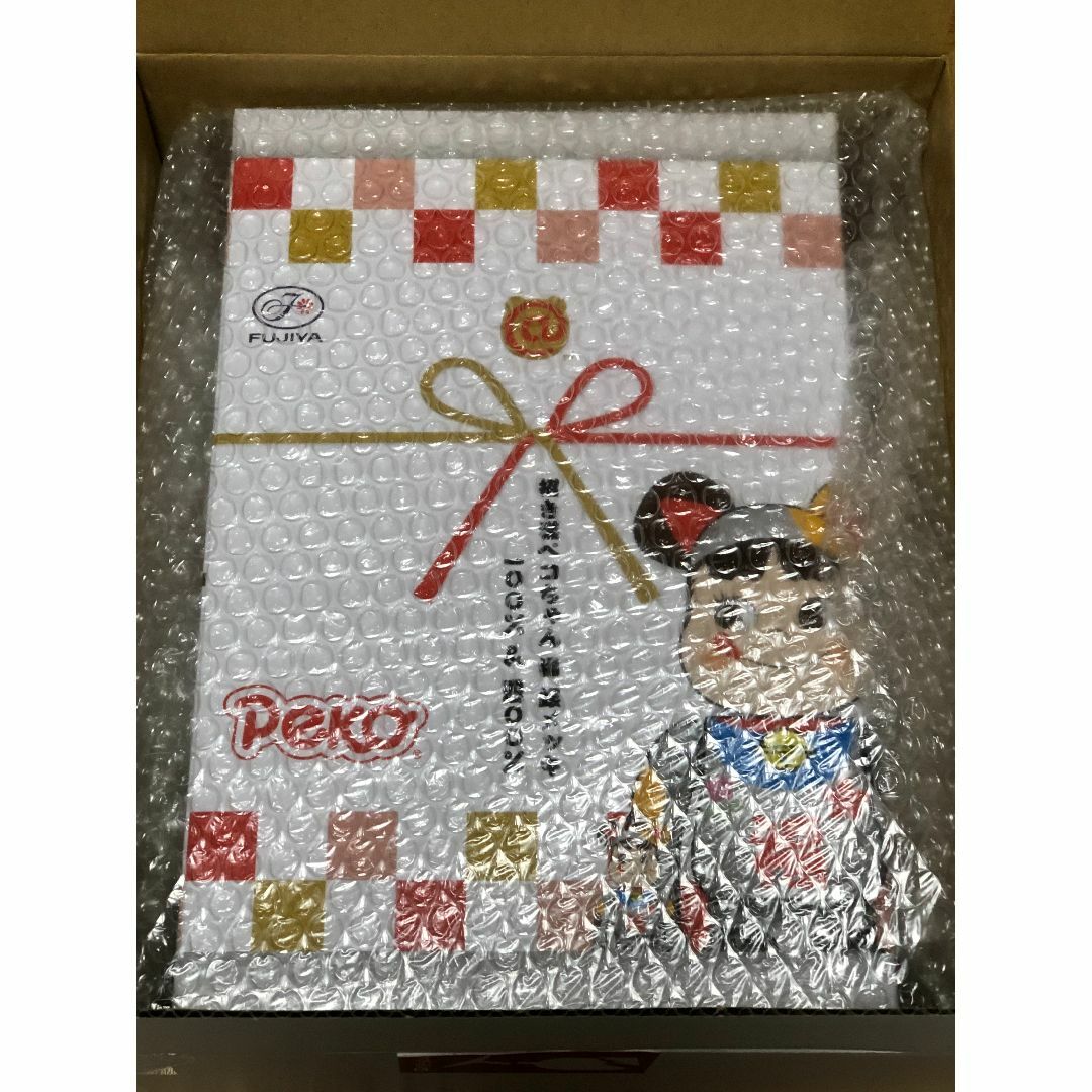 BE@RBRICK 招き猫 ペコちゃん 福 銀メッキ 100％＆400％