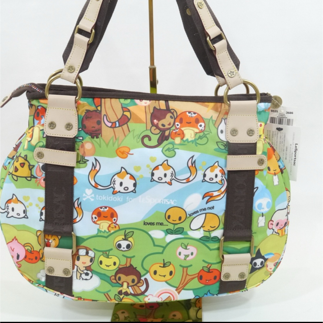 新品タグ付●tokidoki for LeSportsac ラウンドトートバッグ