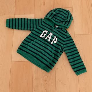 ベビーギャップ(babyGAP)のbaby GAP☆クマ耳付フリースパーカー(カーディガン/ボレロ)