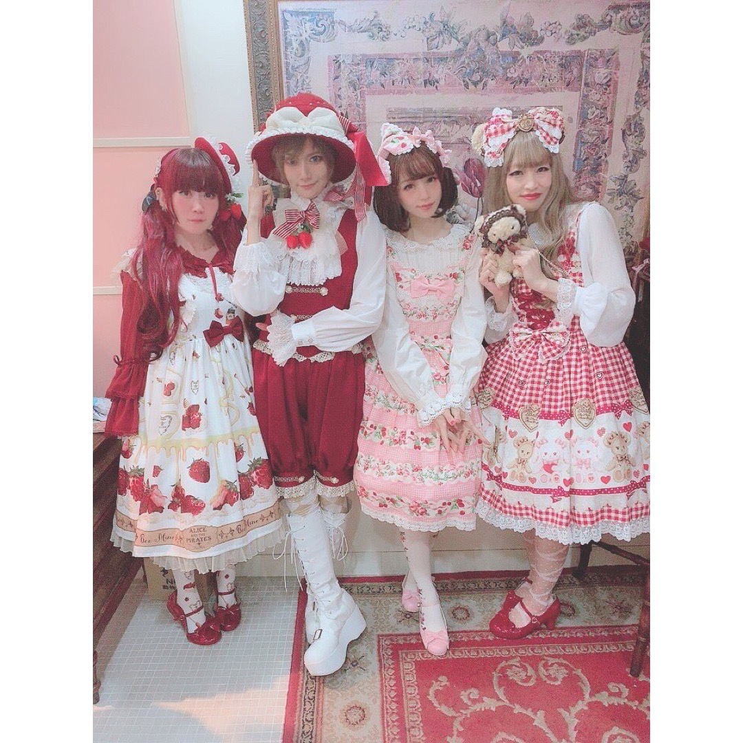 BABY,THE STARS SHINE BRIGHT - sweet gingham border柄 JSKの BABY,THE STARS SHINE BRIGHT - sweet gingham border柄 JSKの