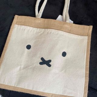 ミッフィー(miffy)のジュートバック(トートバッグ)