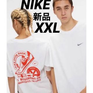 ナイキ(NIKE)の希少サイズ　ナイキ　NIKE スニーカー柄　Tシャツ　XXL 新品(Tシャツ/カットソー(半袖/袖なし))