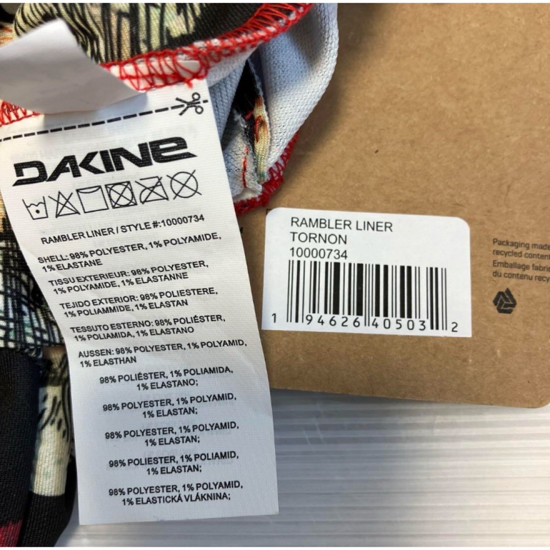 Dakine(ダカイン)の送料無料 新品 DAKINE メンズ RAMBLER LINER XL メンズのファッション小物(手袋)の商品写真