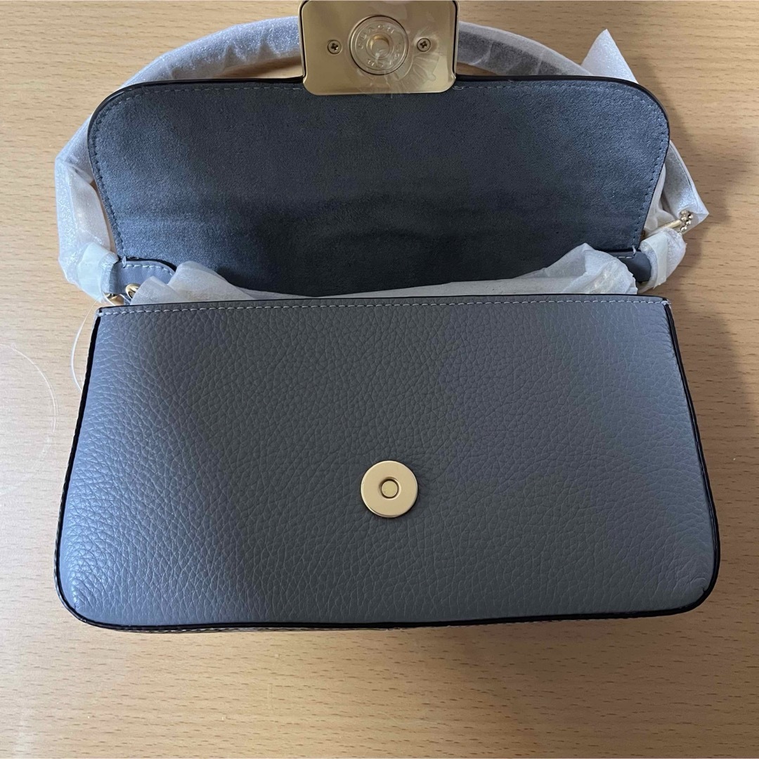 コーチ coach ミニ グレース クロスボディ グラナイト 新品タグ付き コーチ coach ミニ グレース クロスボディ グラナイト 新品タグ付き