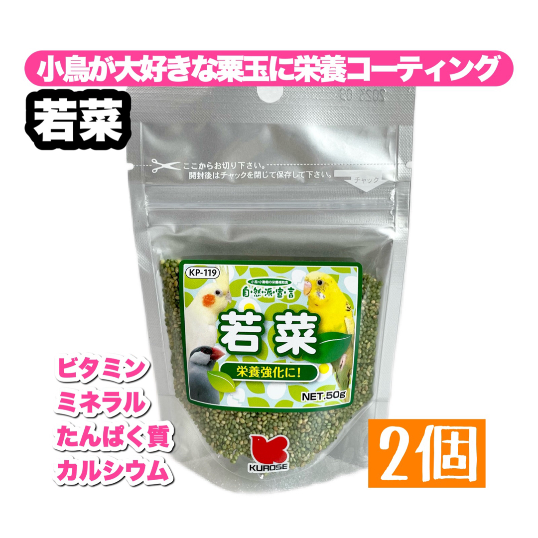 Kurose Pet Food(クロセペットフード)の【みみこ9589様】若菜 2個 その他のペット用品(鳥)の商品写真