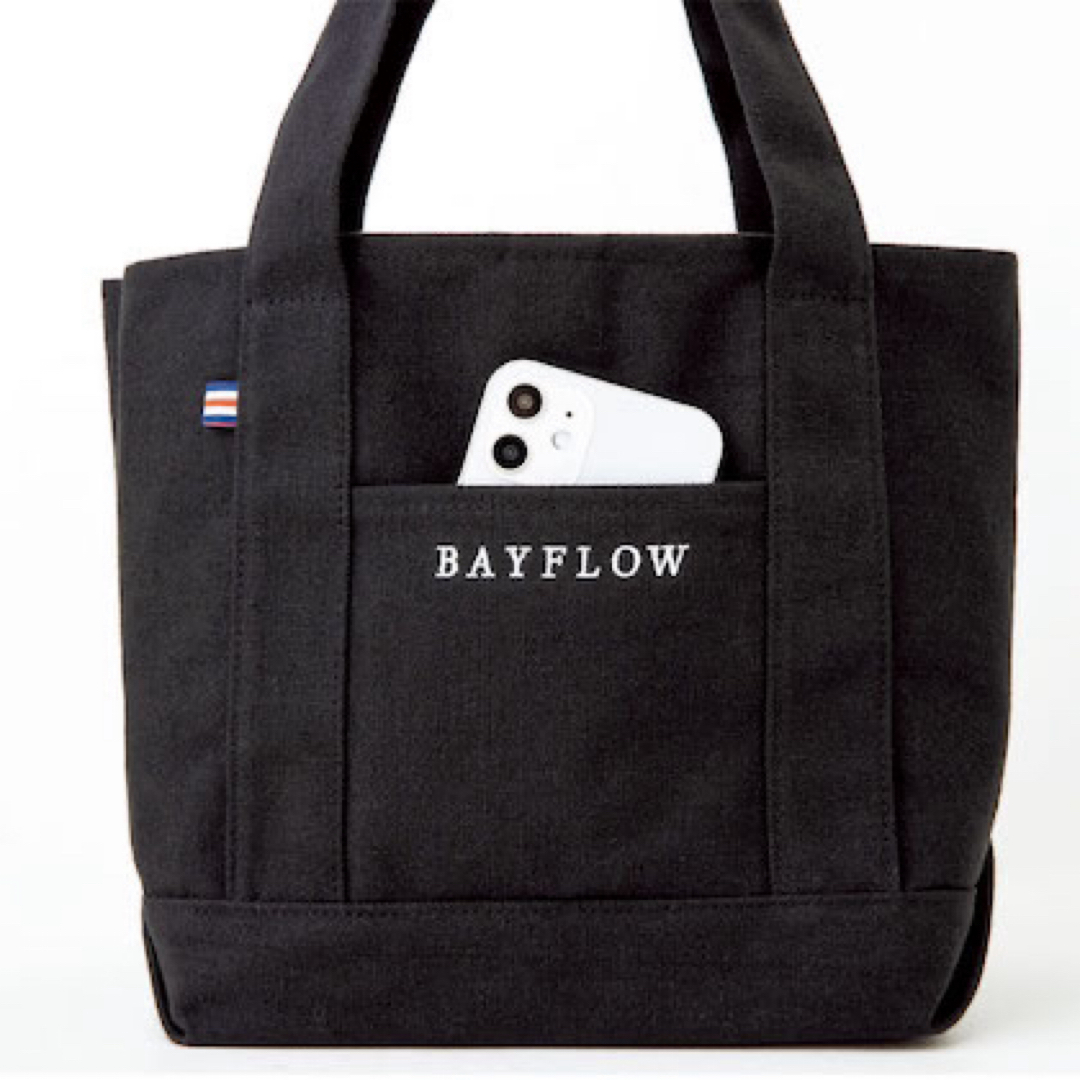 BAYFLOW(ベイフロー)のBAYFLOW 収納5ポケット LOGO TOTE BAG レディースのバッグ(トートバッグ)の商品写真