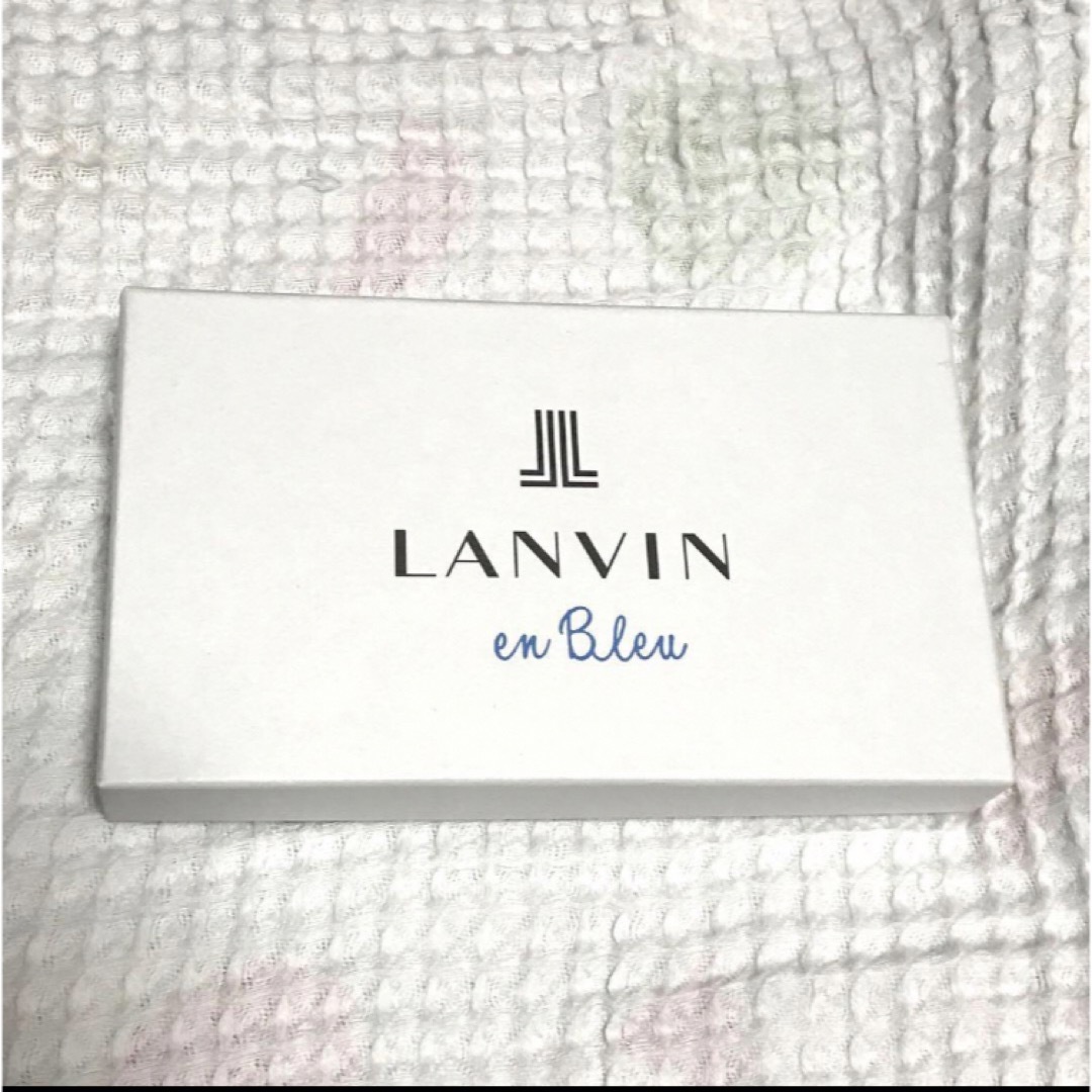LANVIN en Bleu(ランバンオンブルー)のランバンオンブルー　リュクサンブール iPhone X対応ケース スマホ/家電/カメラのスマホアクセサリー(iPhoneケース)の商品写真