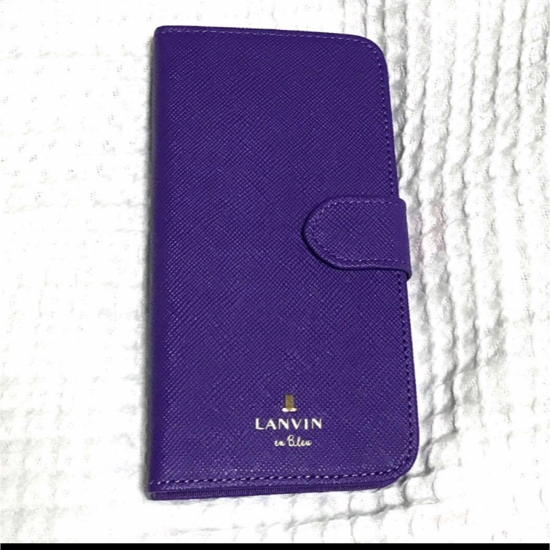 LANVIN en Bleu(ランバンオンブルー)のランバンオンブルー　リュクサンブール iPhone X対応ケース スマホ/家電/カメラのスマホアクセサリー(iPhoneケース)の商品写真