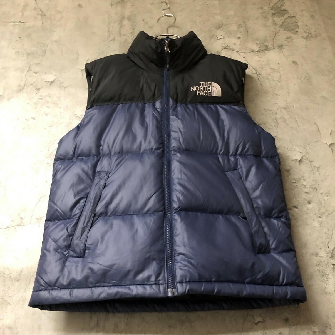 THE NORTH FACE - ザノースフェイス ダウンベスト ネイビー メンズXS