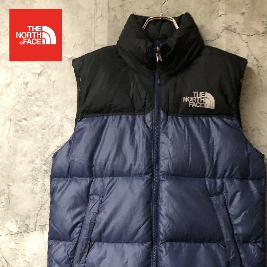 THE NORTH FACE - ザノースフェイス ダウンベスト ネイビー メンズXS