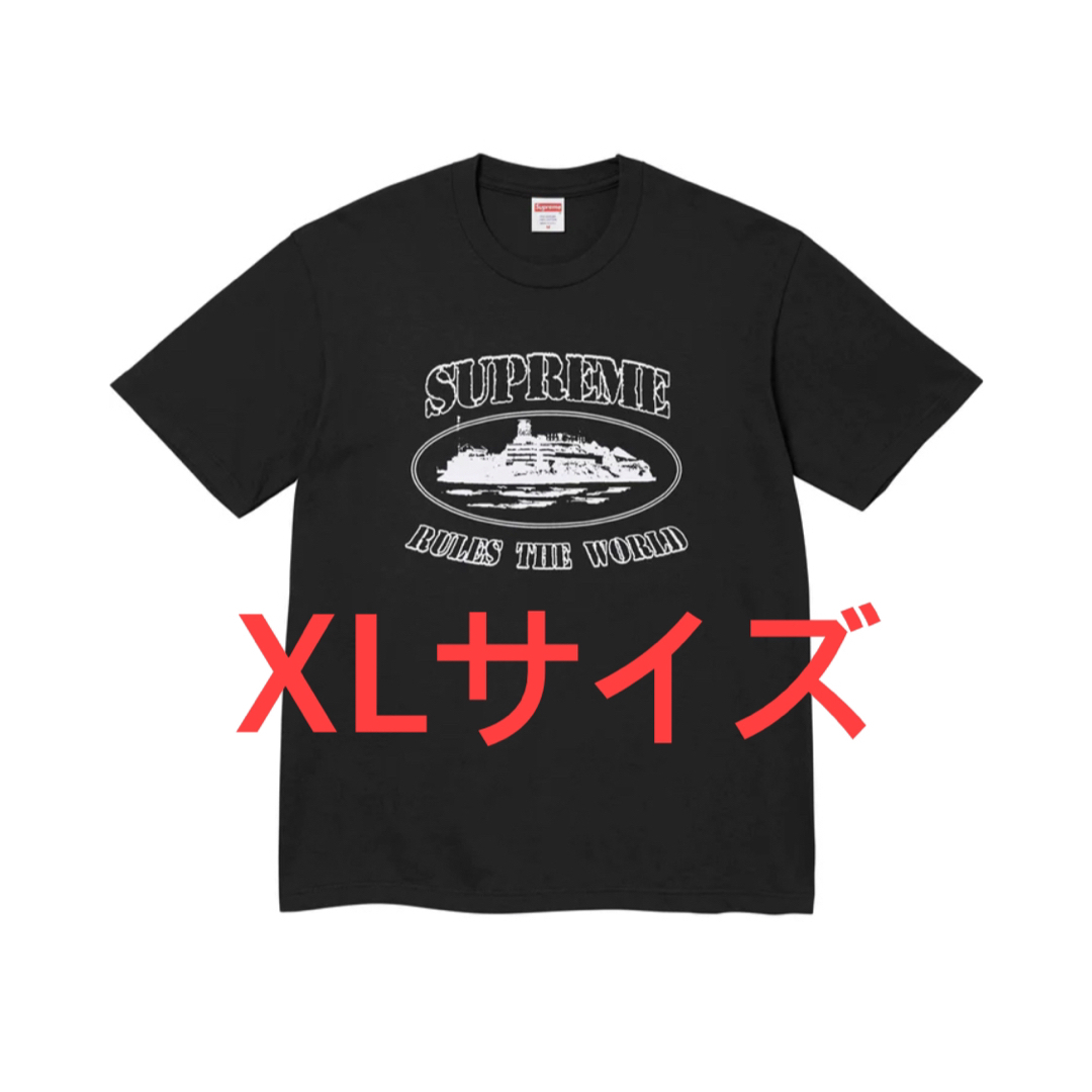 BlackSIZESupreme Corteiz Rules The World Tee