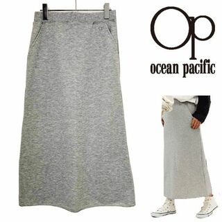 OCEAN PACIFIC - 新品 M ★ オーシャンパシフィック スウェット ロング スカート グレー