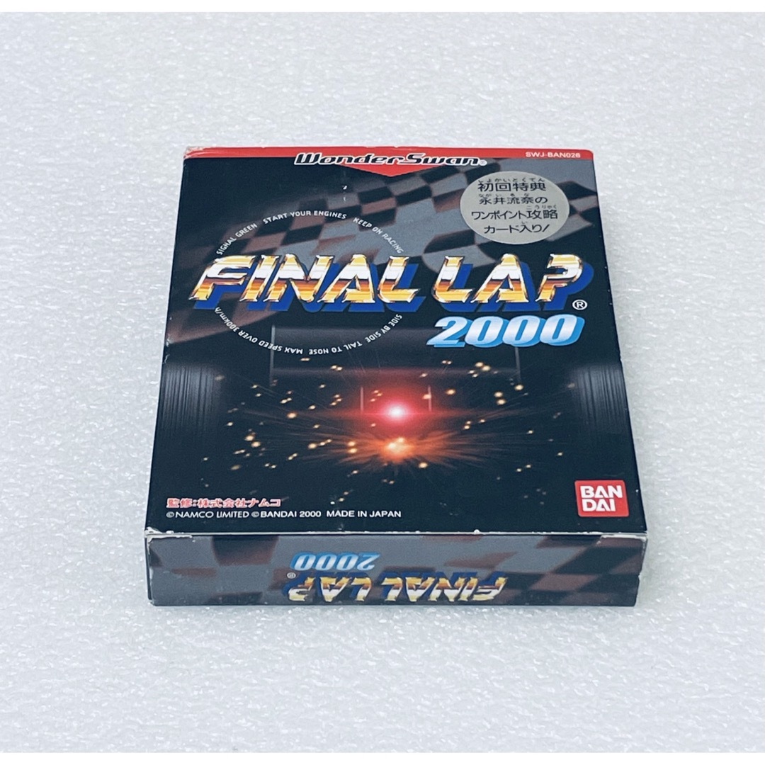 BANDAI(バンダイ)のFINAL LAP 2000 / ファイナルラップ 2000 [WS] エンタメ/ホビーのゲームソフト/ゲーム機本体(携帯用ゲームソフト)の商品写真