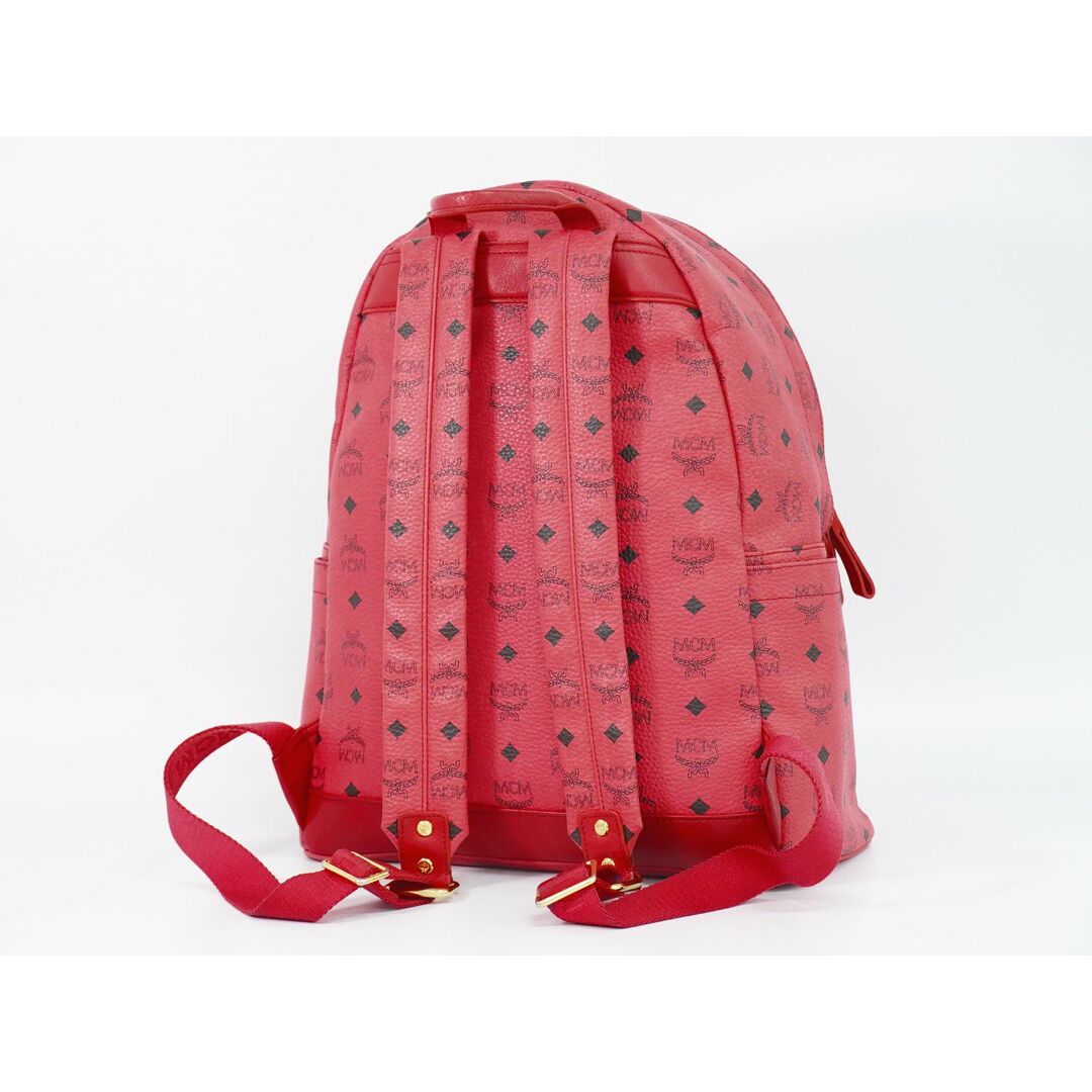 本物 エムシーエム MCM ヴィセトス スタッズ リュックサック 本物 エムシーエム MCM ヴィセトス スタッズ リュックサック