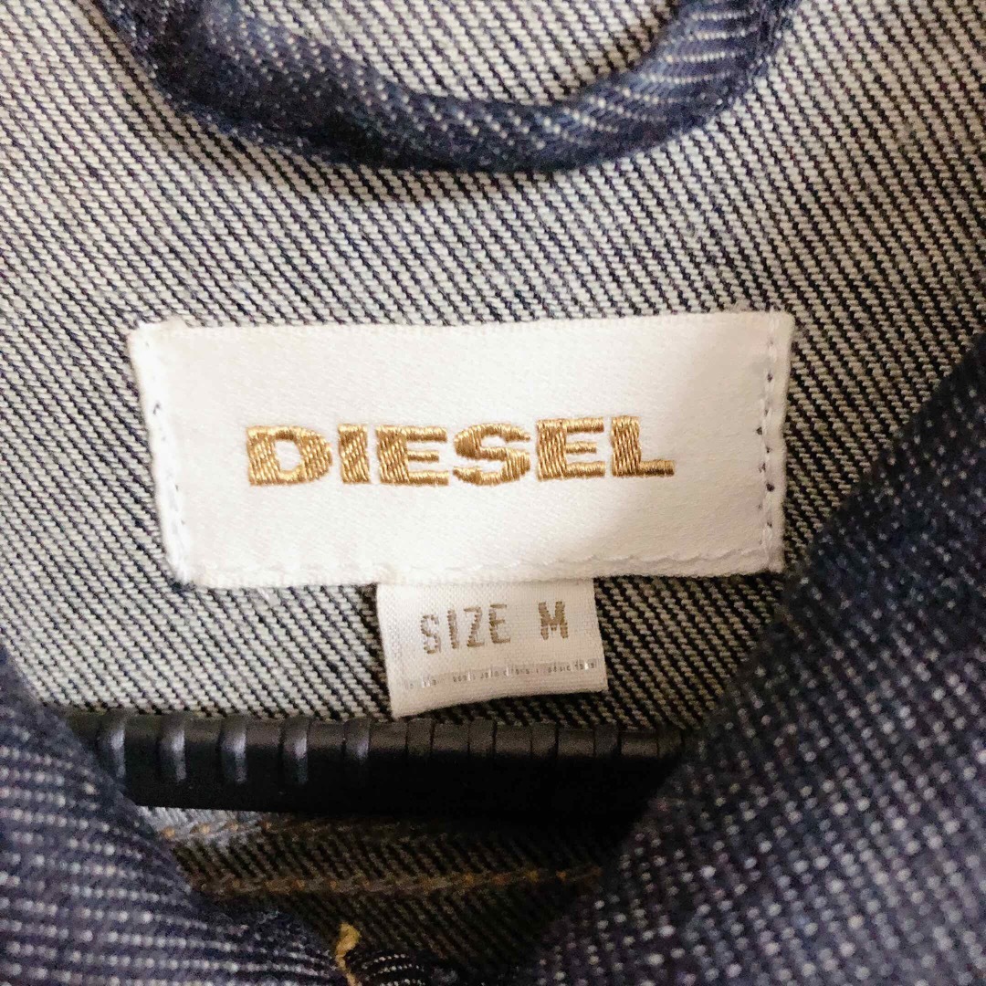 DIESEL(ディーゼル)のDIESEL ディーゼル デニムジャケット Ｇジャン   金具 パッチ レディースのジャケット/アウター(Gジャン/デニムジャケット)の商品写真