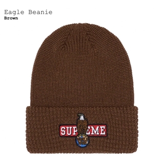シュプリーム(Supreme)のSupreme Eagle Beanie Brown(ニット帽/ビーニー)