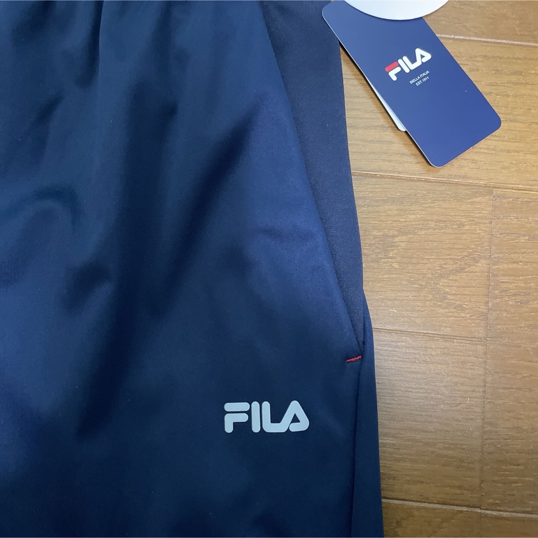 FILA(フィラ)のFILA メンズ 裏起毛 防風・防寒ジャージパンツ【タグ付、新品】 メンズのパンツ(その他)の商品写真