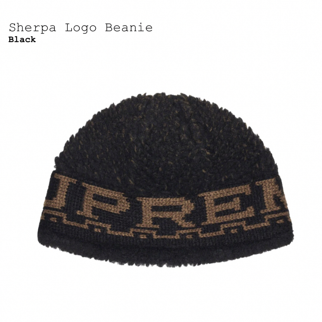 シュプリームSupreme Sherpa Logo Beanie