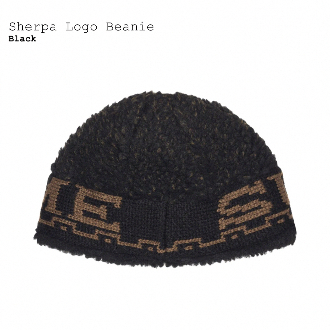 シュプリームSupreme Sherpa Logo Beanie