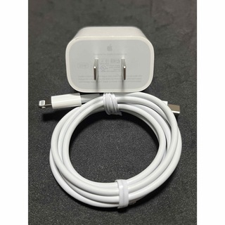 アップル(Apple)のApple 純正 iPhone iPad 20W充電器＆USB-Cケーブル(バッテリー/充電器)