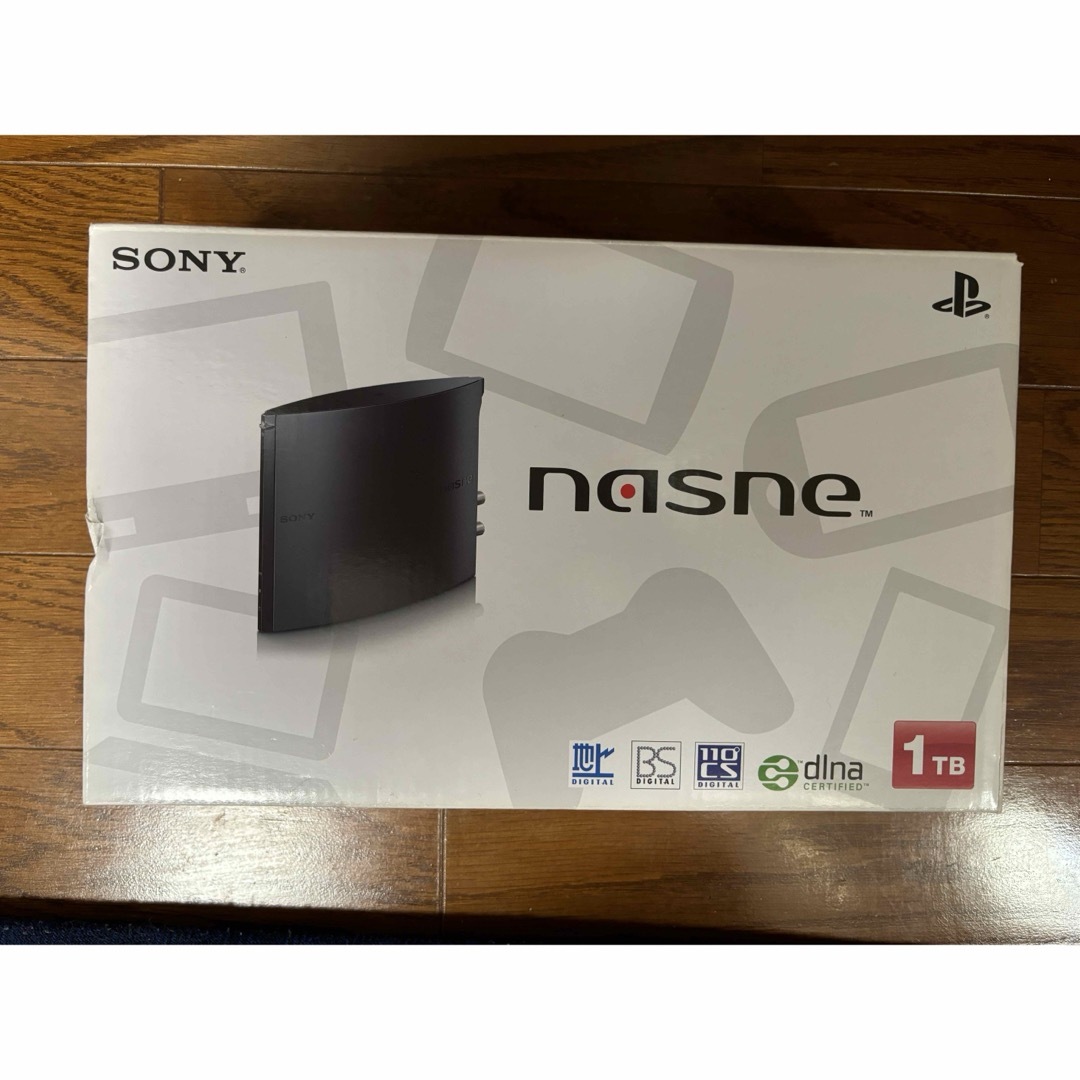 nasne(ナスネ)のnasne 未使用※LANケーブルなし スマホ/家電/カメラのPC/タブレット(PC周辺機器)の商品写真