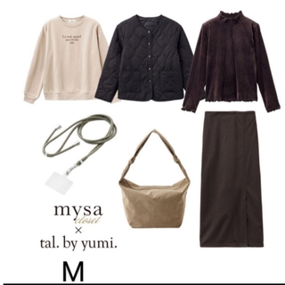 mysa × tal. by yumiハッピーバッグ 中薄橙 M(トレーナー/スウェット)