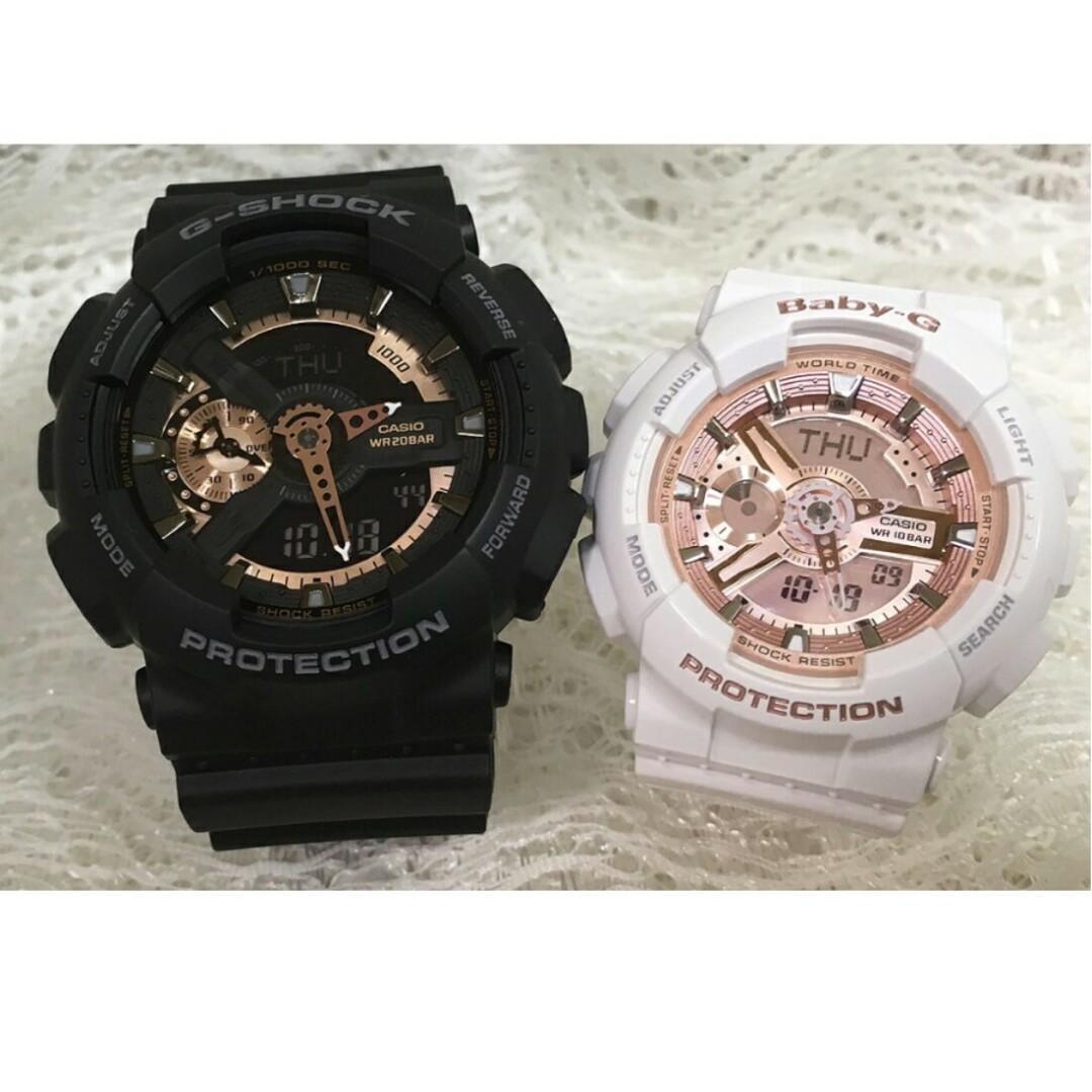 限定ペア G-Shock、Baby-G ペアウォッチ カシオ デジタルウォッチ-