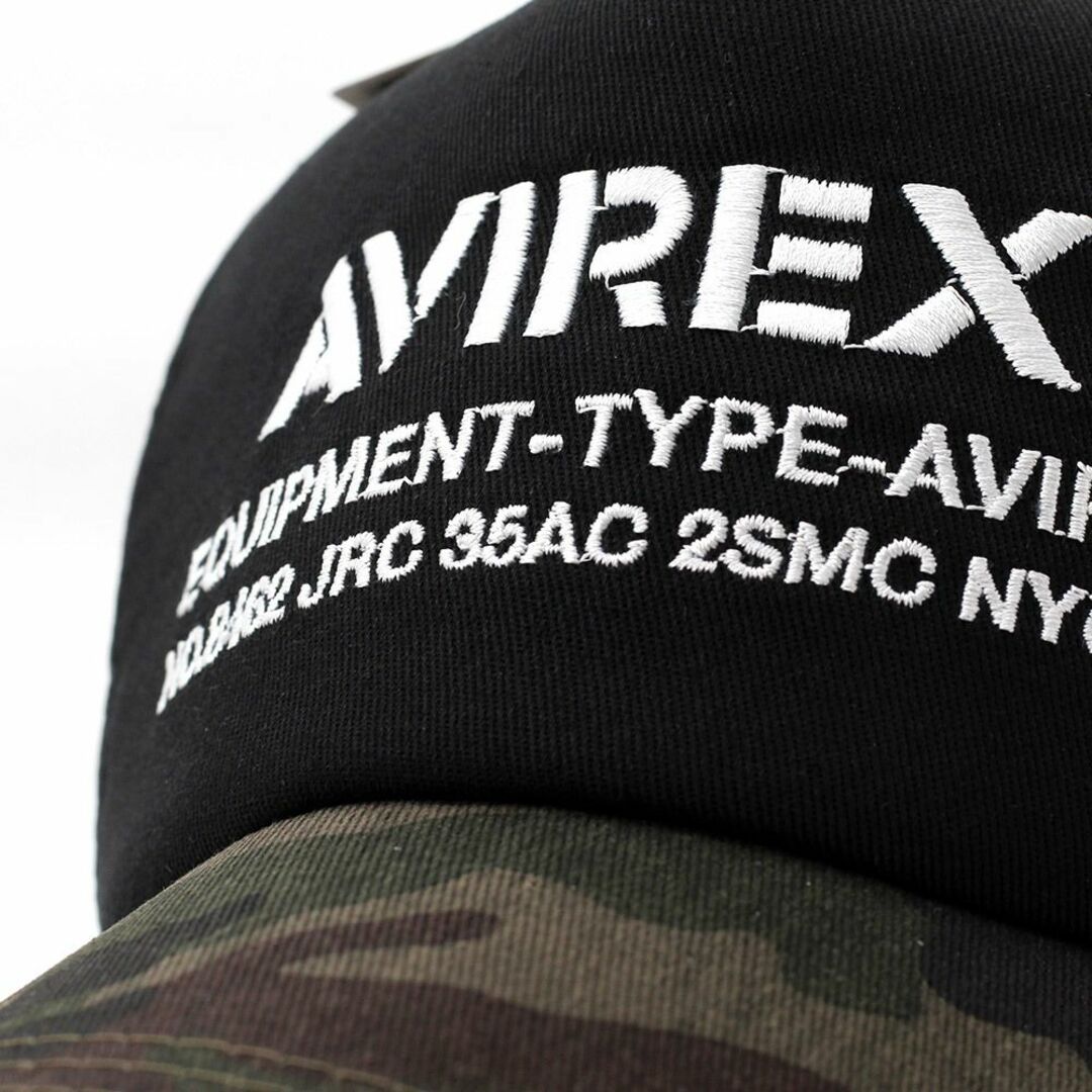 AVIREX(アヴィレックス)のメッシュキャップ 帽子 AVIREX 迷彩 カモフラ 14407300-36 メンズの帽子(キャップ)の商品写真