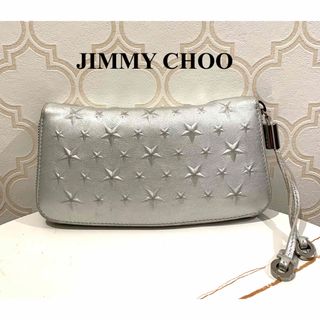 ジミーチュウ(JIMMY CHOO)のJIMMY CHOO 財布　落ち着いたシルバー✨(財布)