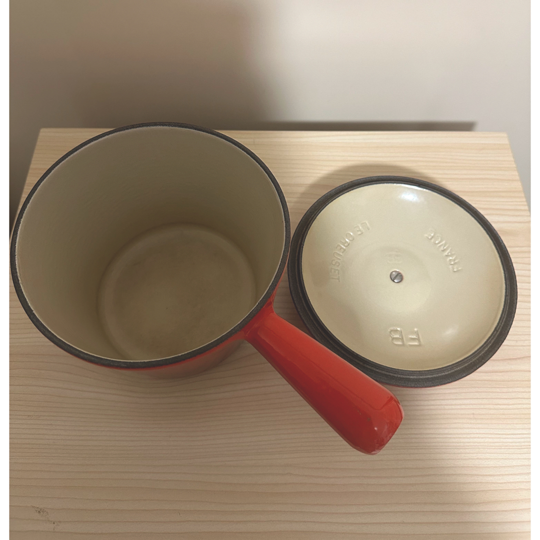 LE CREUSET(ルクルーゼ)のル・クルーゼ　片手鍋 インテリア/住まい/日用品のキッチン/食器(鍋/フライパン)の商品写真